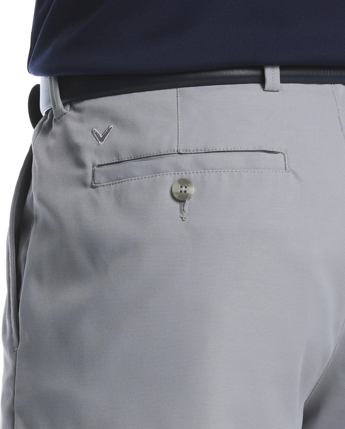Callaway Golf Cgbr9051 Opti-stretch Solid Short with Active Waistband - Quiet Shade