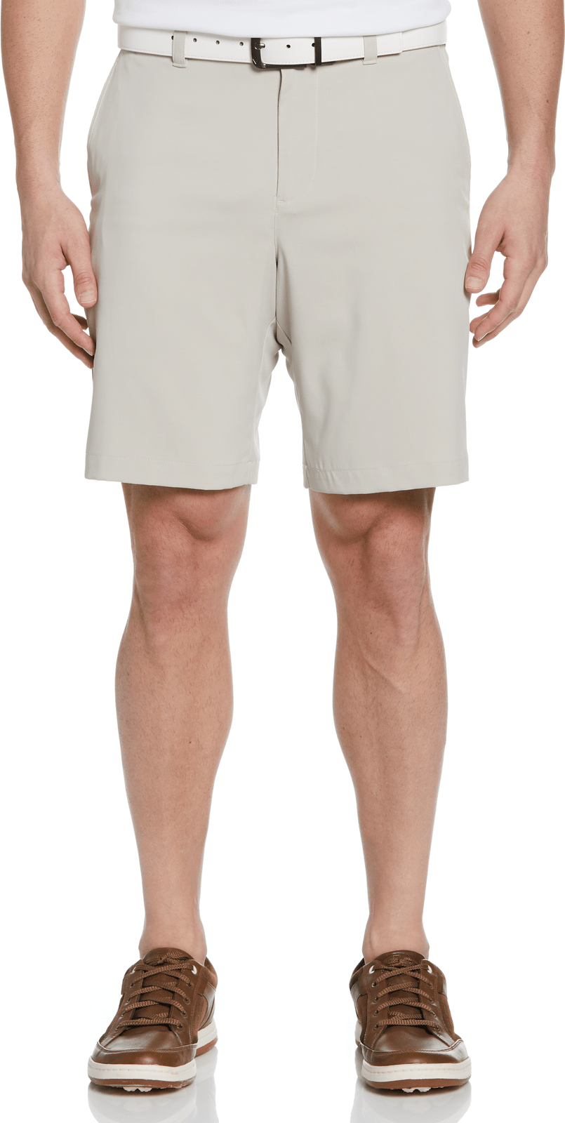 Callaway Golf Cgbr9051 Opti-stretch Solid Short with Active Waistband - Silver Lining - 30