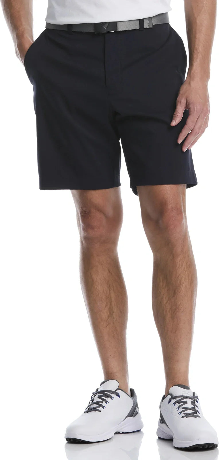 Callaway Golf Cgbr9051 Opti-stretch Solid Short with Active Waistband - Night Sky - 30