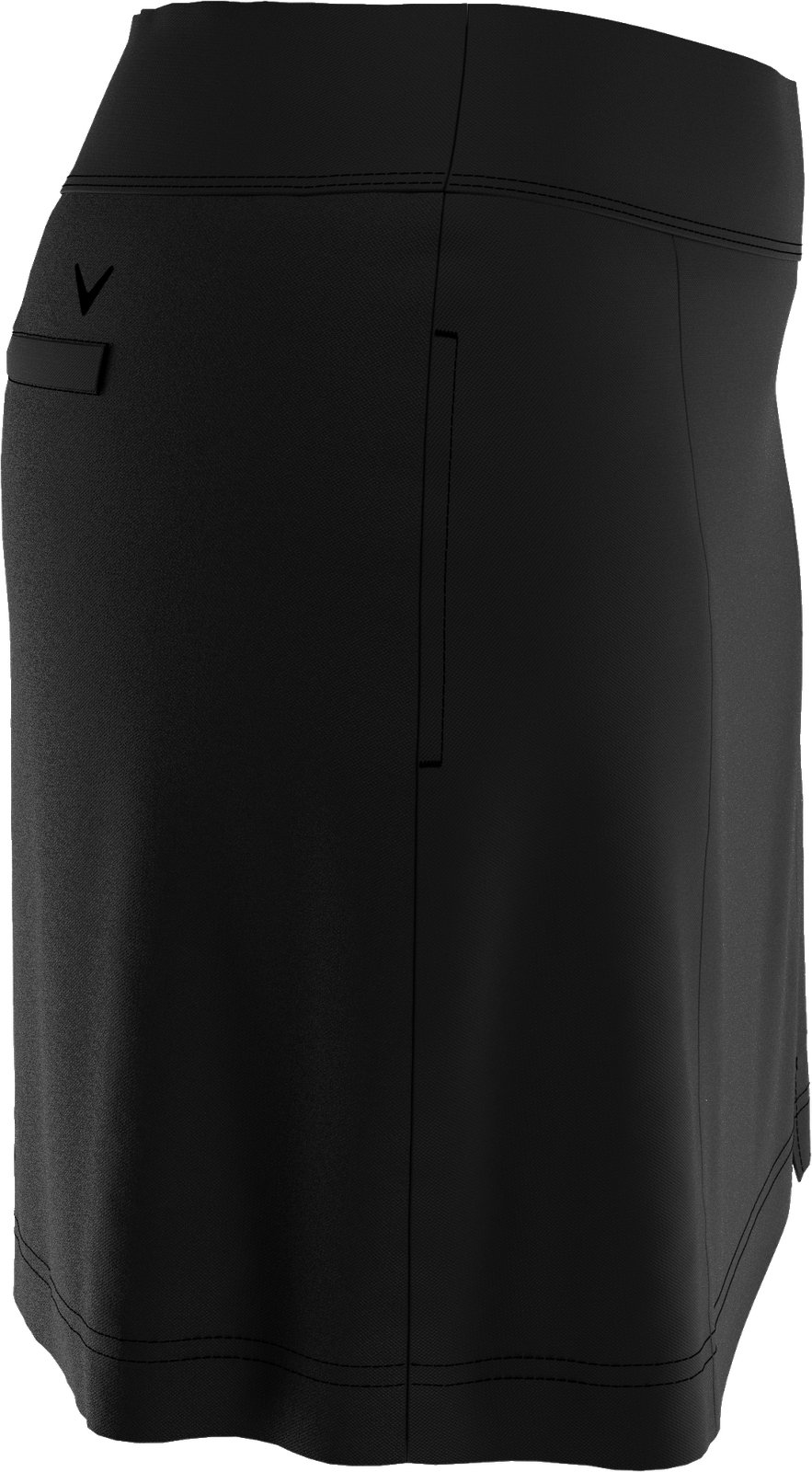 Callaway Golf Cgbs6016 Skort with one Back Pocket - Caviar