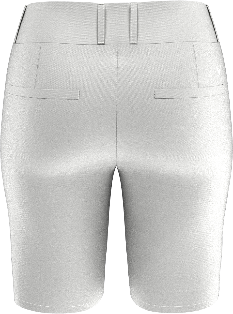 Callaway Golf Cgbsb0x0 Inseam Stretch Tech Pull on Shorts - Brilliant White - Ladies Xs