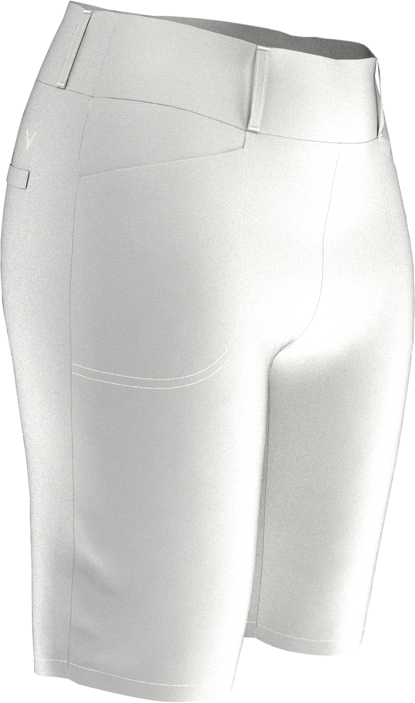 Callaway Golf Cgbsb0x0 Inseam Stretch Tech Pull on Shorts - Brilliant White