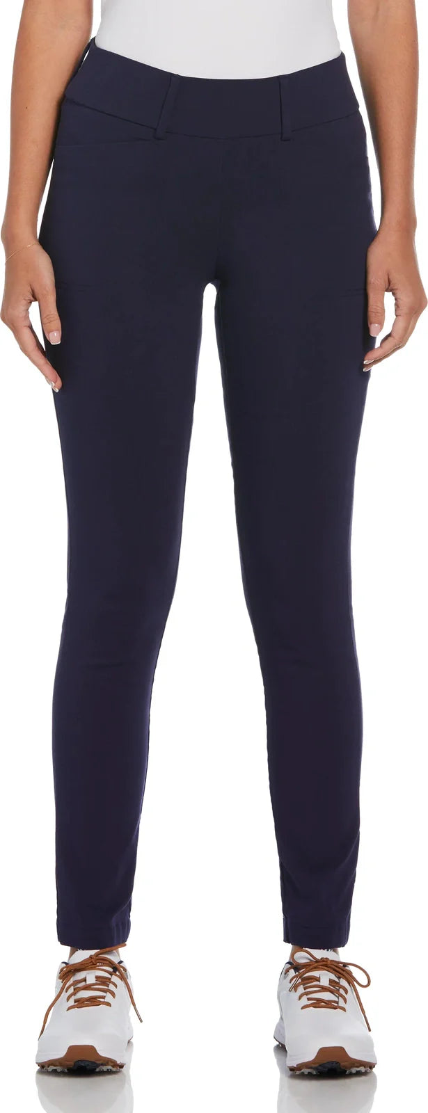 Callaway Golf Cgbsb0x2 Truesculpt Chev Pull on Stretch Tech Trousers - Peacoat - Ladies Xs