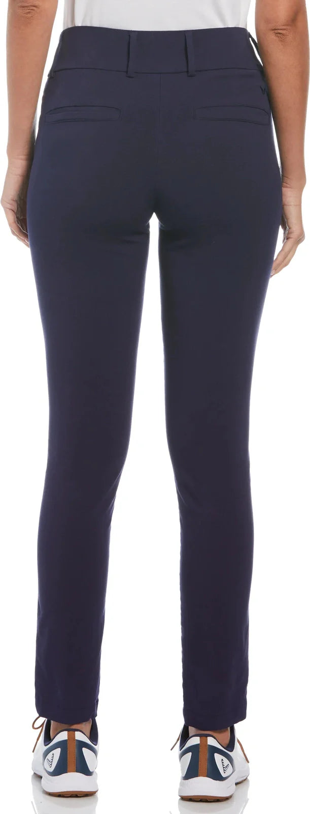 Callaway Golf Cgbsb0x2 Truesculpt Chev Pull on Stretch Tech Trousers - Peacoat