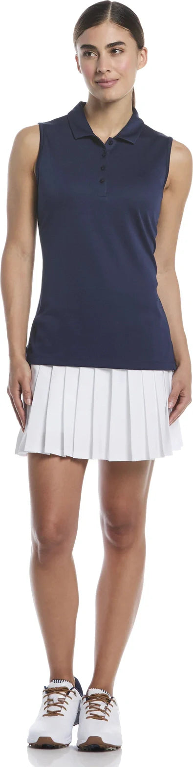 Callaway Golf Cgbsf0k5 16’’ High Waist Pleated Solid Skort - Brilliant White