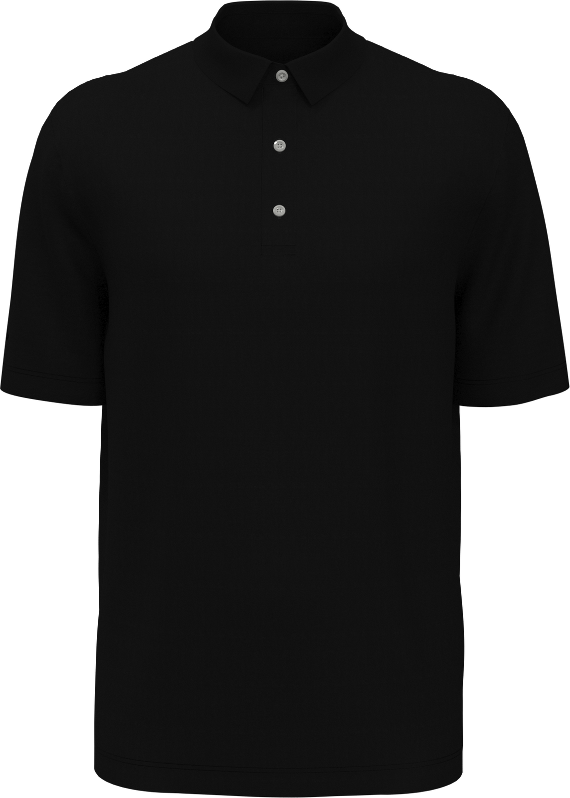 Callaway Golf Cgm441 Short Sleeve Ottoman Polo Shirt - Black