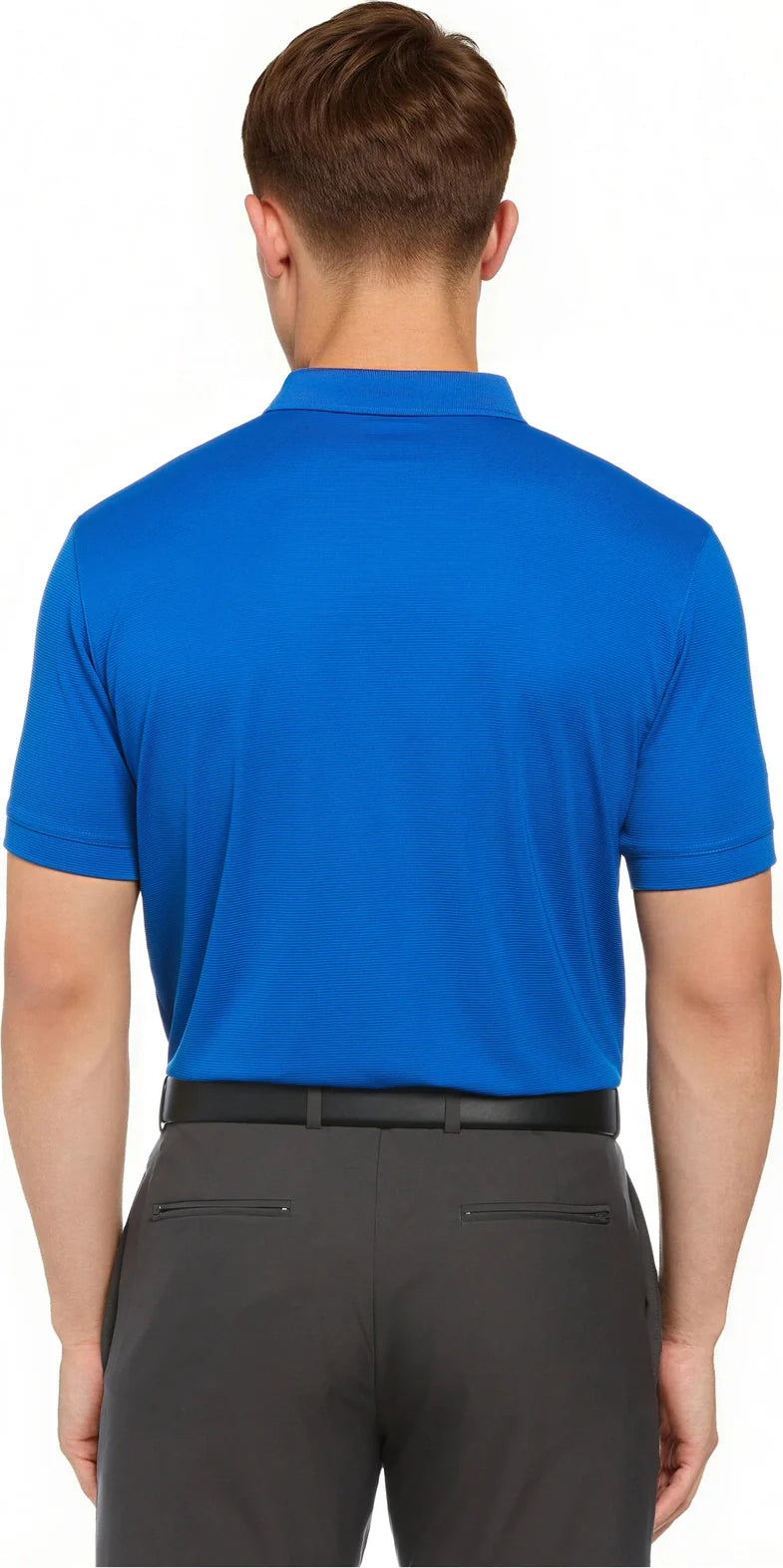 Callaway Golf Cgm441 Short Sleeve Ottoman Polo Shirt - Magnetic Blue - Adult s