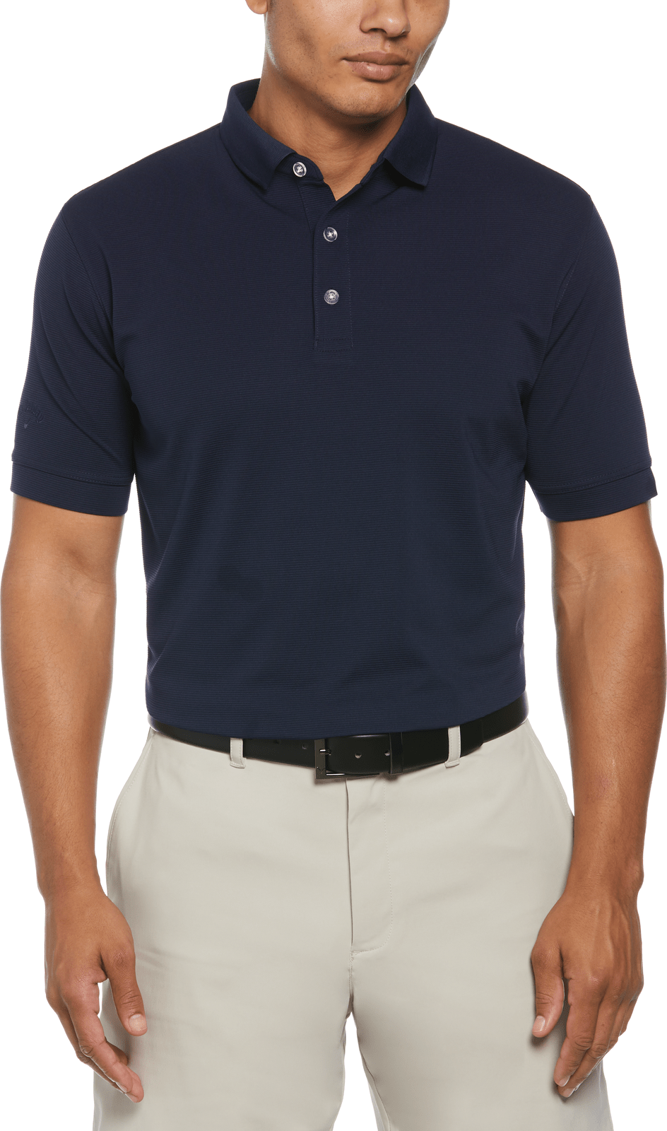 Callaway Golf Cgm441 Short Sleeve Ottoman Polo Shirt - Peacoat