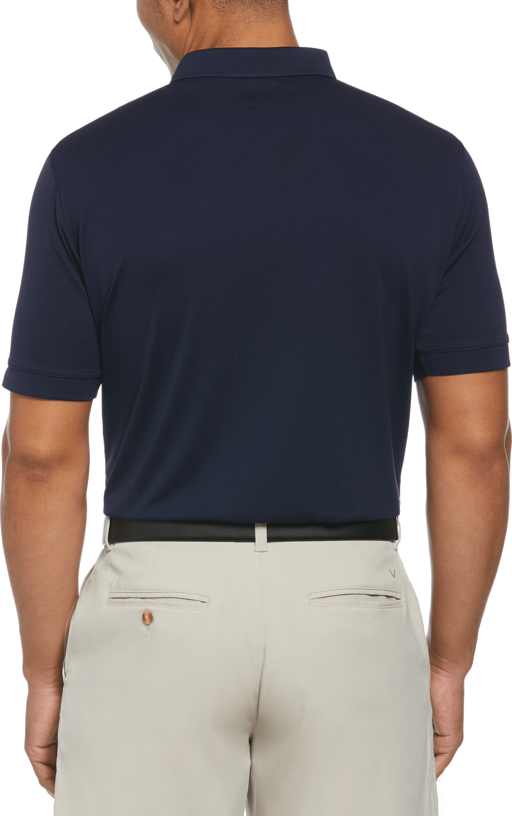 Callaway Golf Cgm441 Short Sleeve Ottoman Polo Shirt - Peacoat