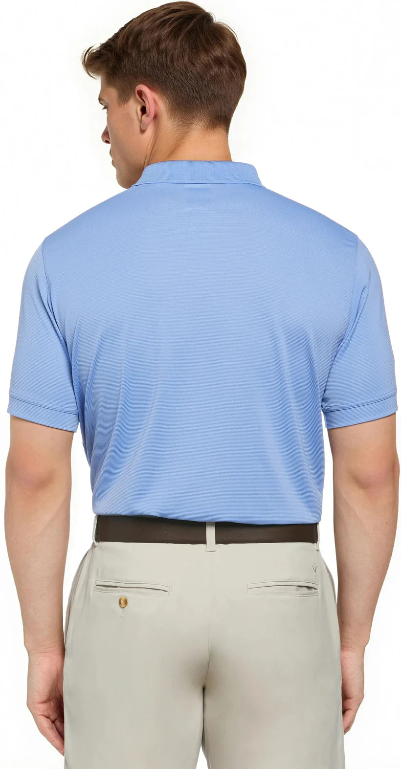 Callaway Golf Cgm441 Short Sleeve Ottoman Polo Shirt - Provence - Adult s
