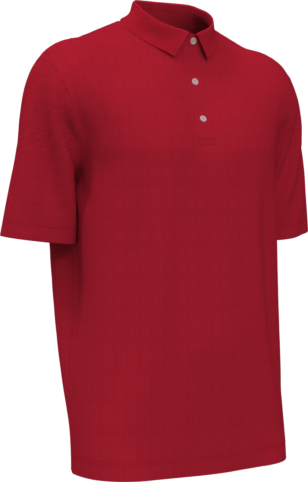 Callaway Golf Cgm441 Short Sleeve Ottoman Polo Shirt - Salsa
