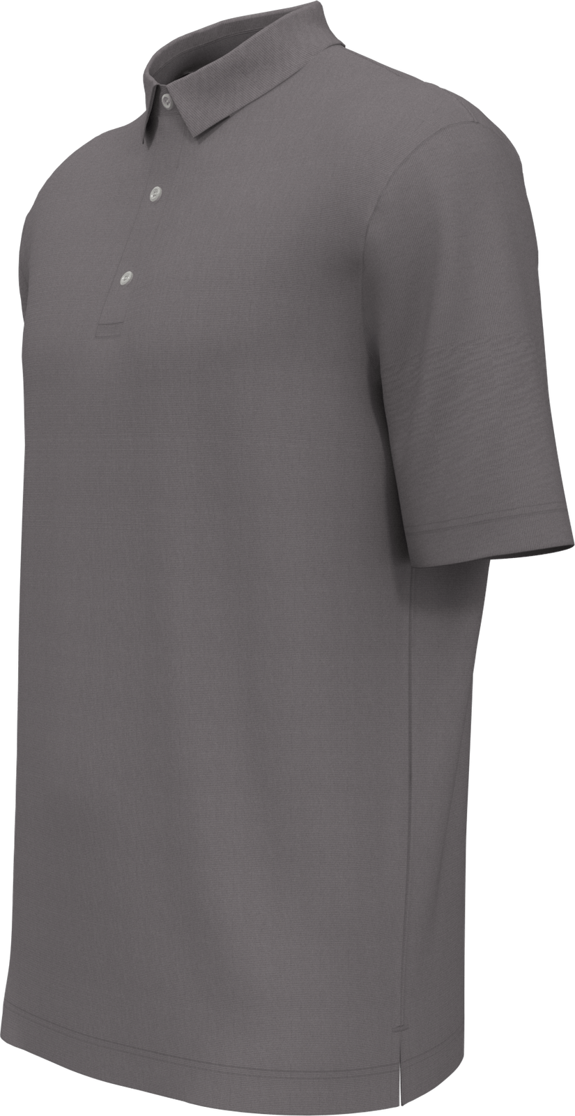 Callaway Golf Cgm441 Short Sleeve Ottoman Polo Shirt - Smoked Pearl