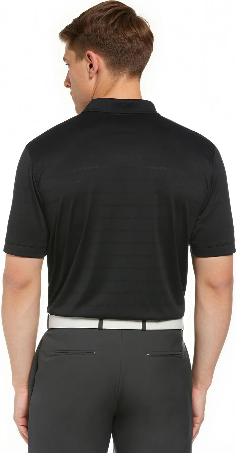 Callaway Golf Cgm451 Vent Short Sleeve Open Mesh Polo Shirt - Black - Adult s