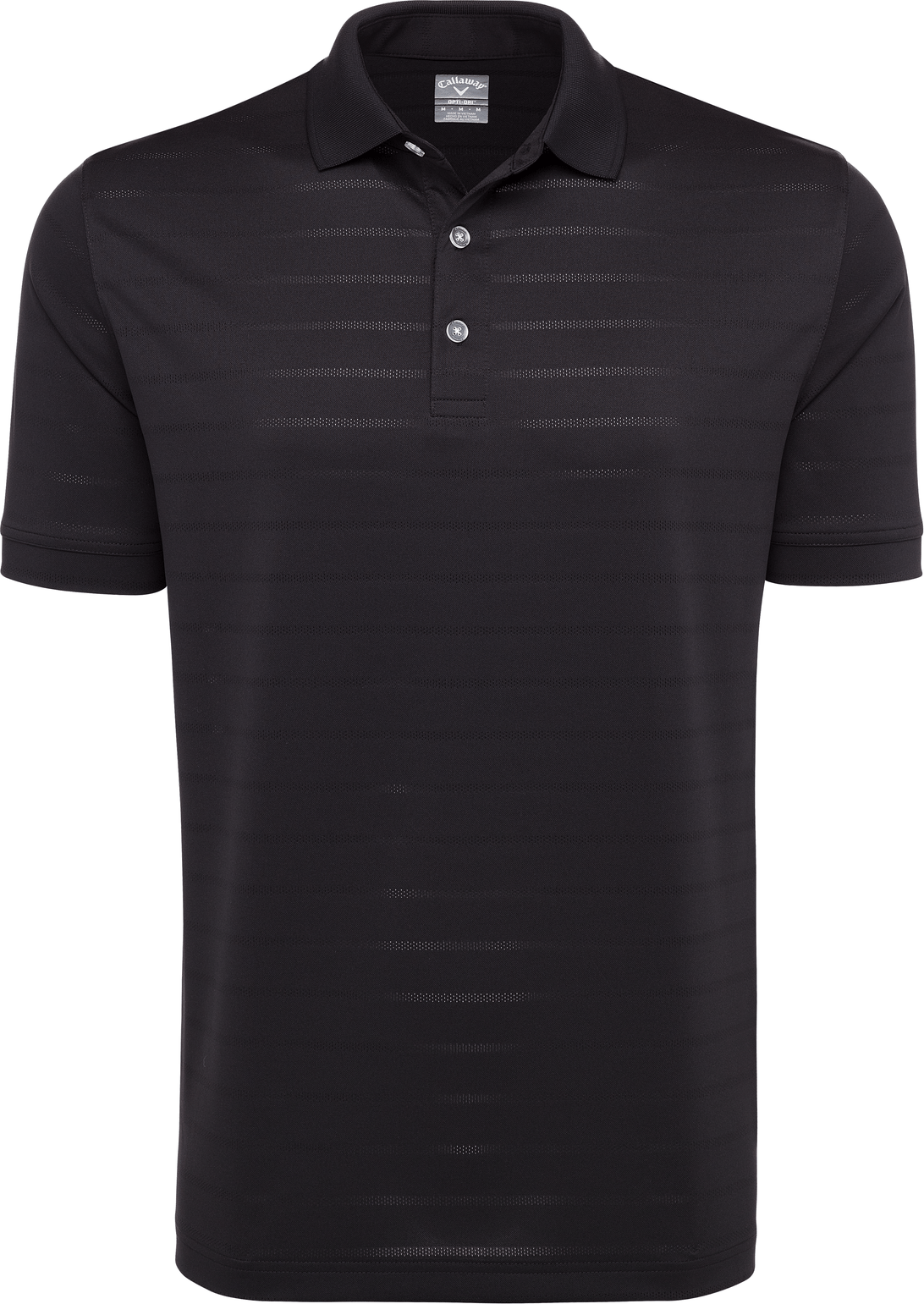 Callaway Golf Cgm451 Vent Short Sleeve Open Mesh Polo Shirt - Black