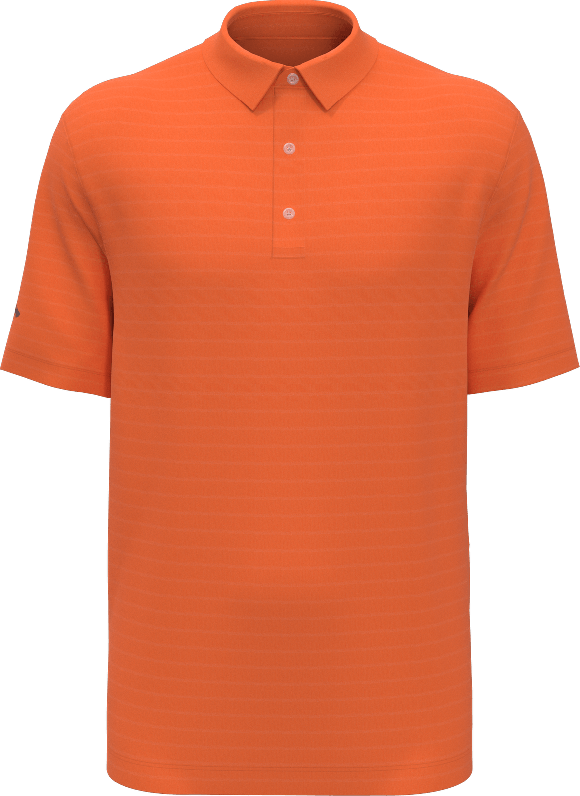 Callaway Golf Cgm451 Vent Short Sleeve Open Mesh Polo Shirt - Carrot