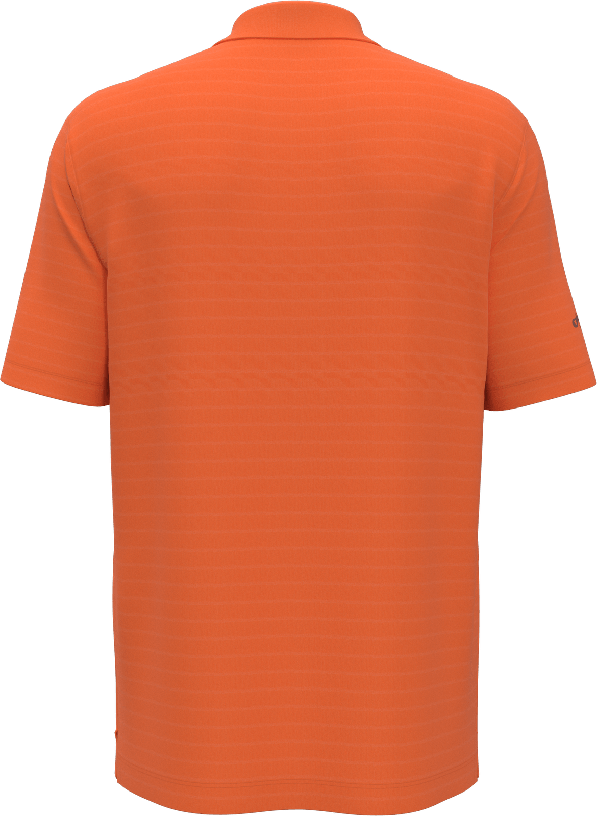 Callaway Golf Cgm451 Vent Short Sleeve Open Mesh Polo Shirt - Carrot