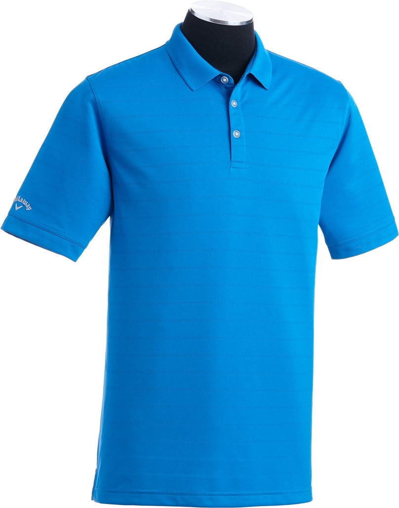 Callaway Golf Cgm451 Vent Short Sleeve Open Mesh Polo Shirt - Medium Blue