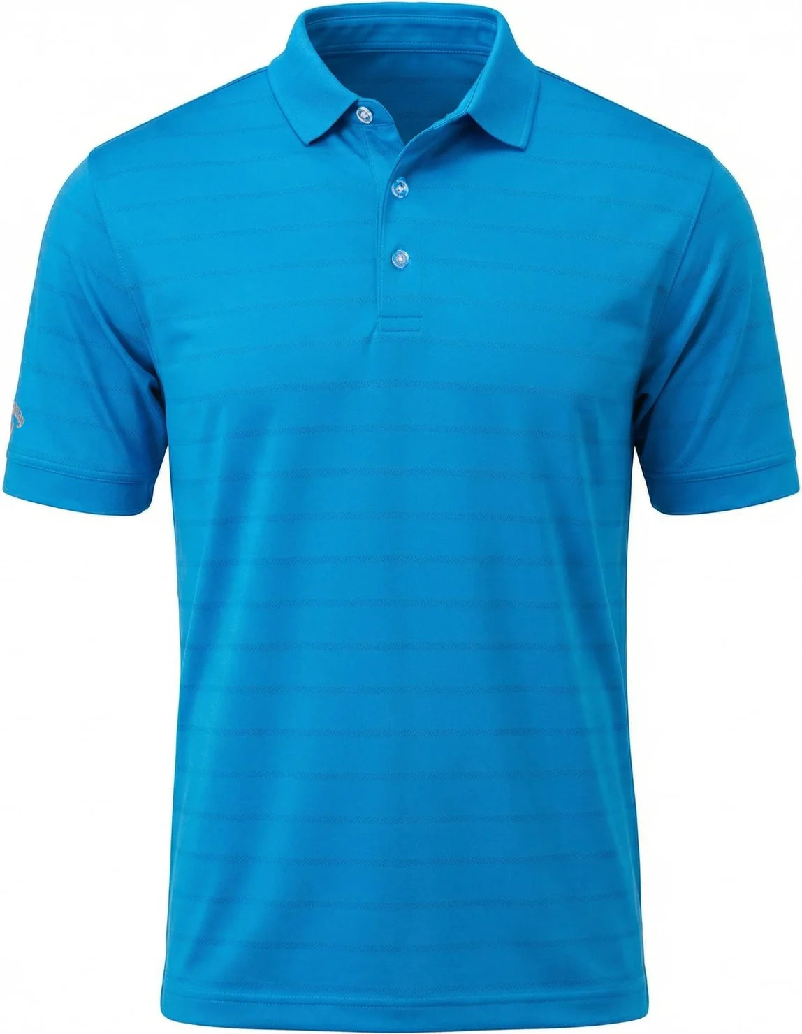 Callaway Golf Cgm451 Vent Short Sleeve Open Mesh Polo Shirt - Medium Blue