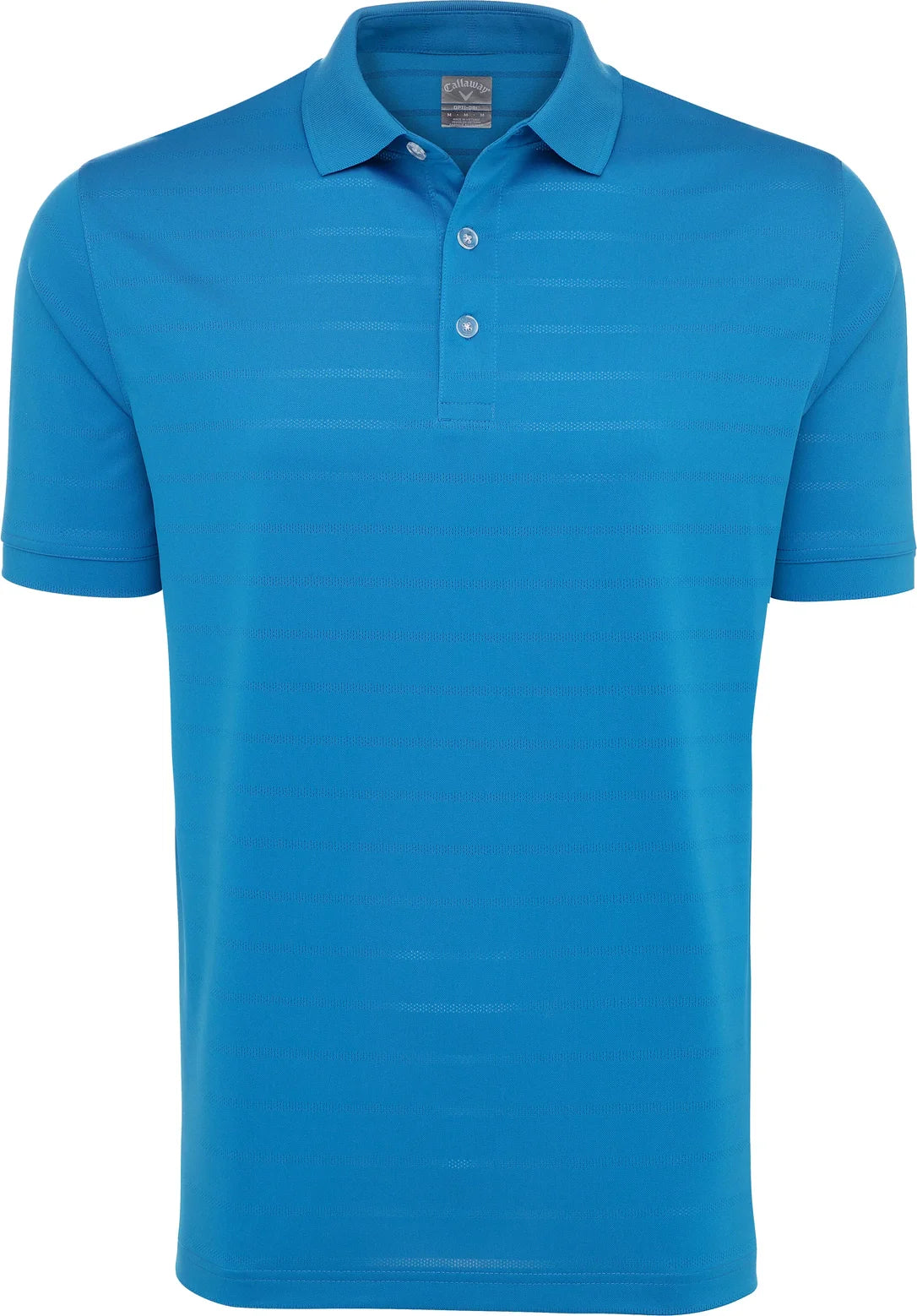 Callaway Golf Cgm451 Vent Short Sleeve Open Mesh Polo Shirt - Medium Blue