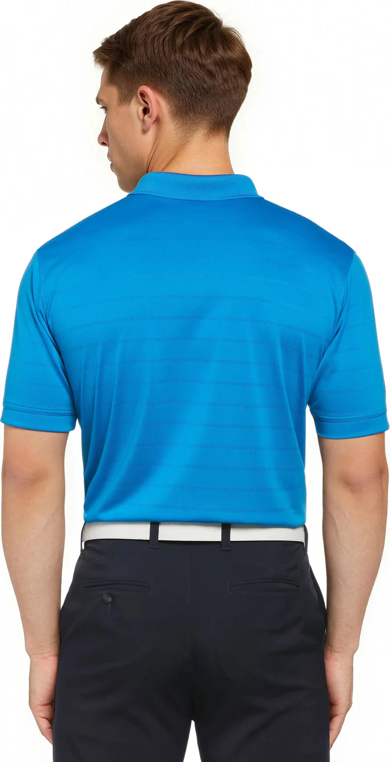 Callaway Golf Cgm451 Vent Short Sleeve Open Mesh Polo Shirt - Medium Blue - Adult s