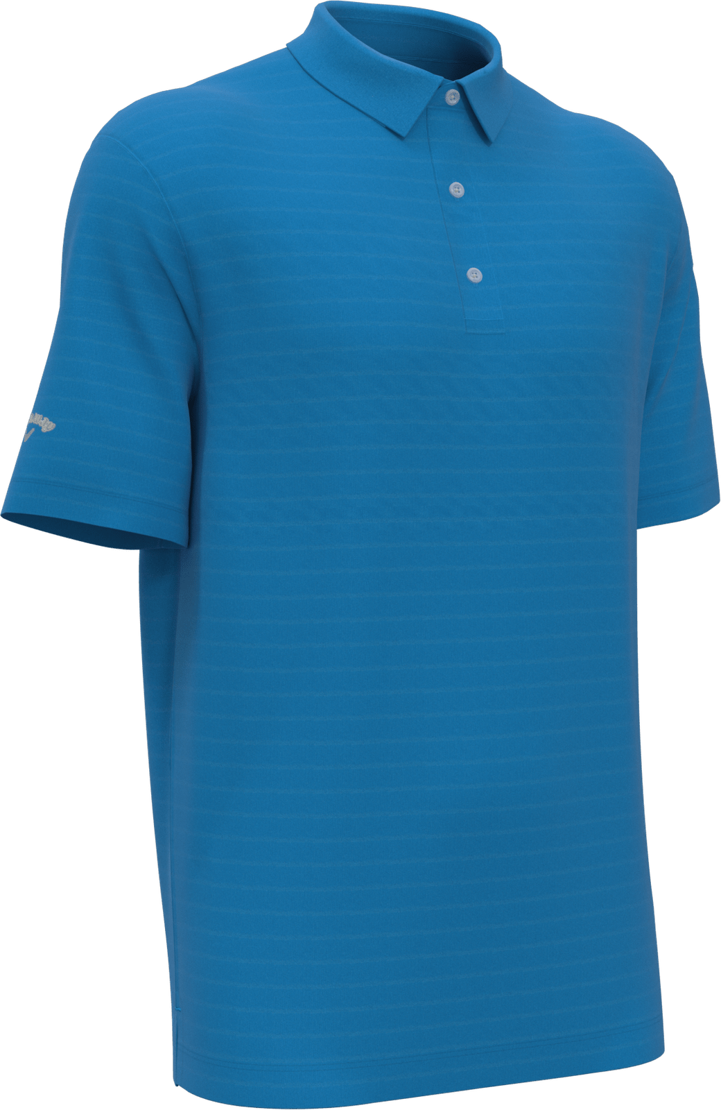 Callaway Golf Cgm451 Vent Short Sleeve Open Mesh Polo Shirt - Medium Blue