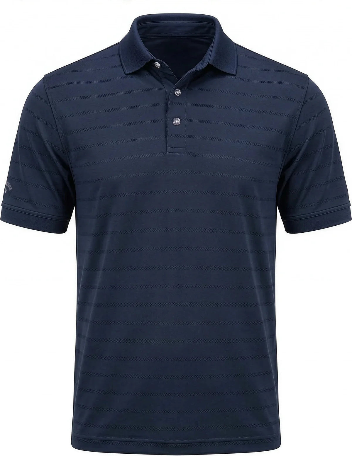 Callaway Golf Cgm451 Vent Short Sleeve Open Mesh Polo Shirt - Peacoat