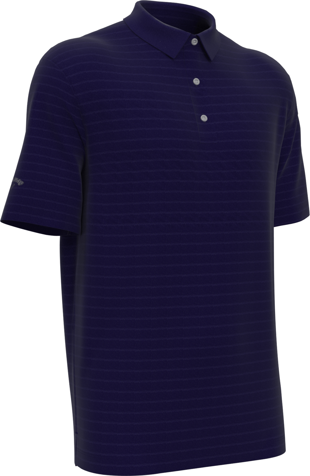 Callaway Golf Cgm451 Vent Short Sleeve Open Mesh Polo Shirt - Peacoat