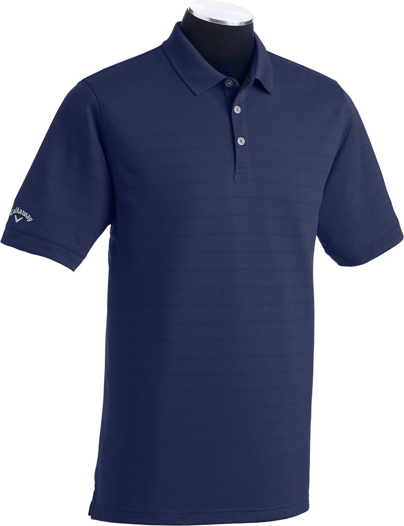 Callaway Golf Cgm451 Vent Short Sleeve Open Mesh Polo Shirt - Peacoat