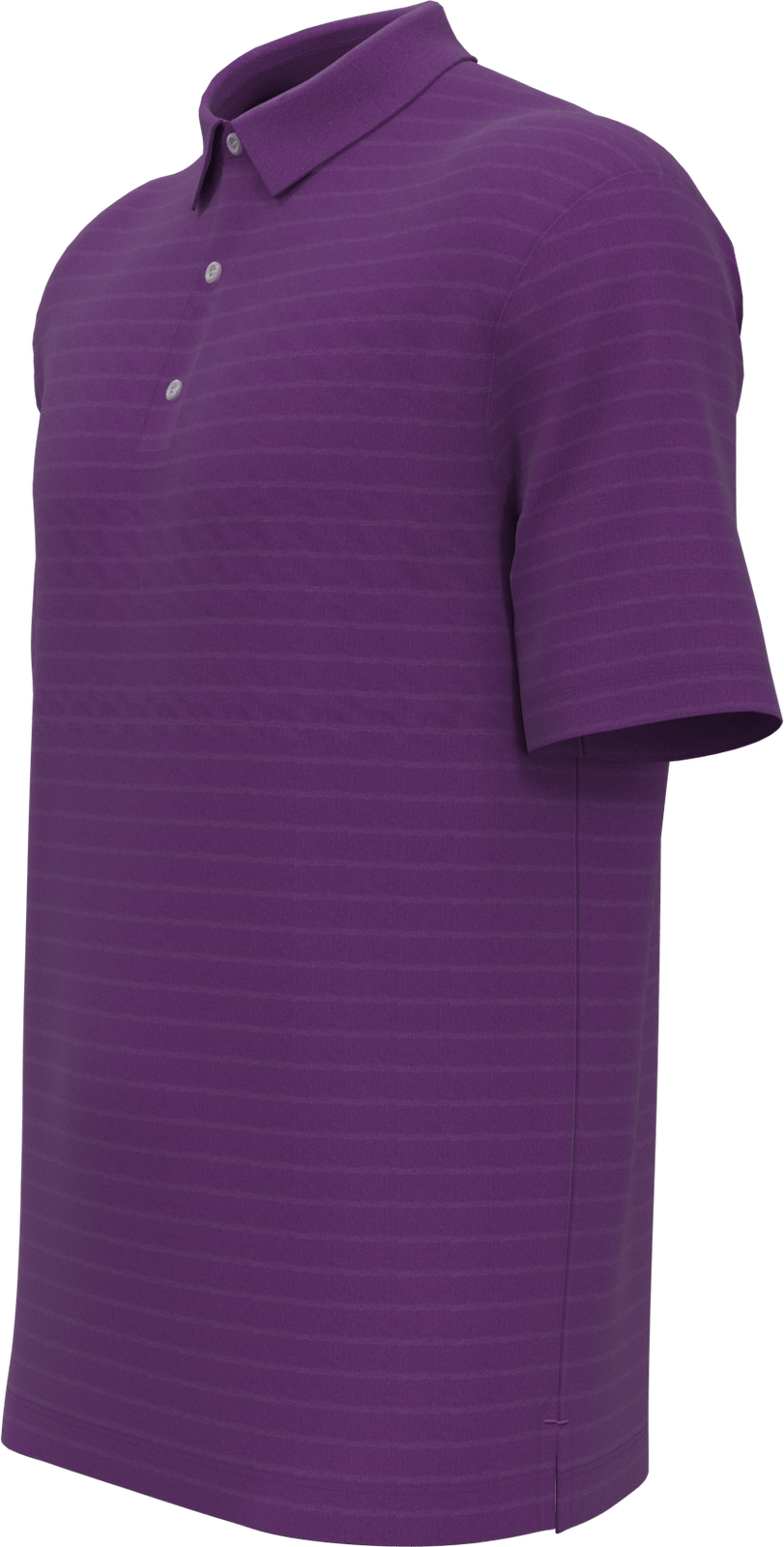 Callaway Golf Cgm451 Vent Short Sleeve Open Mesh Polo Shirt - Purple Magic