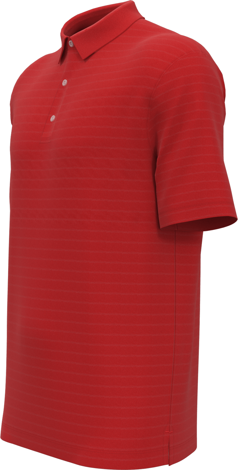 Callaway Golf Cgm451 Vent Short Sleeve Open Mesh Polo Shirt - Salsa