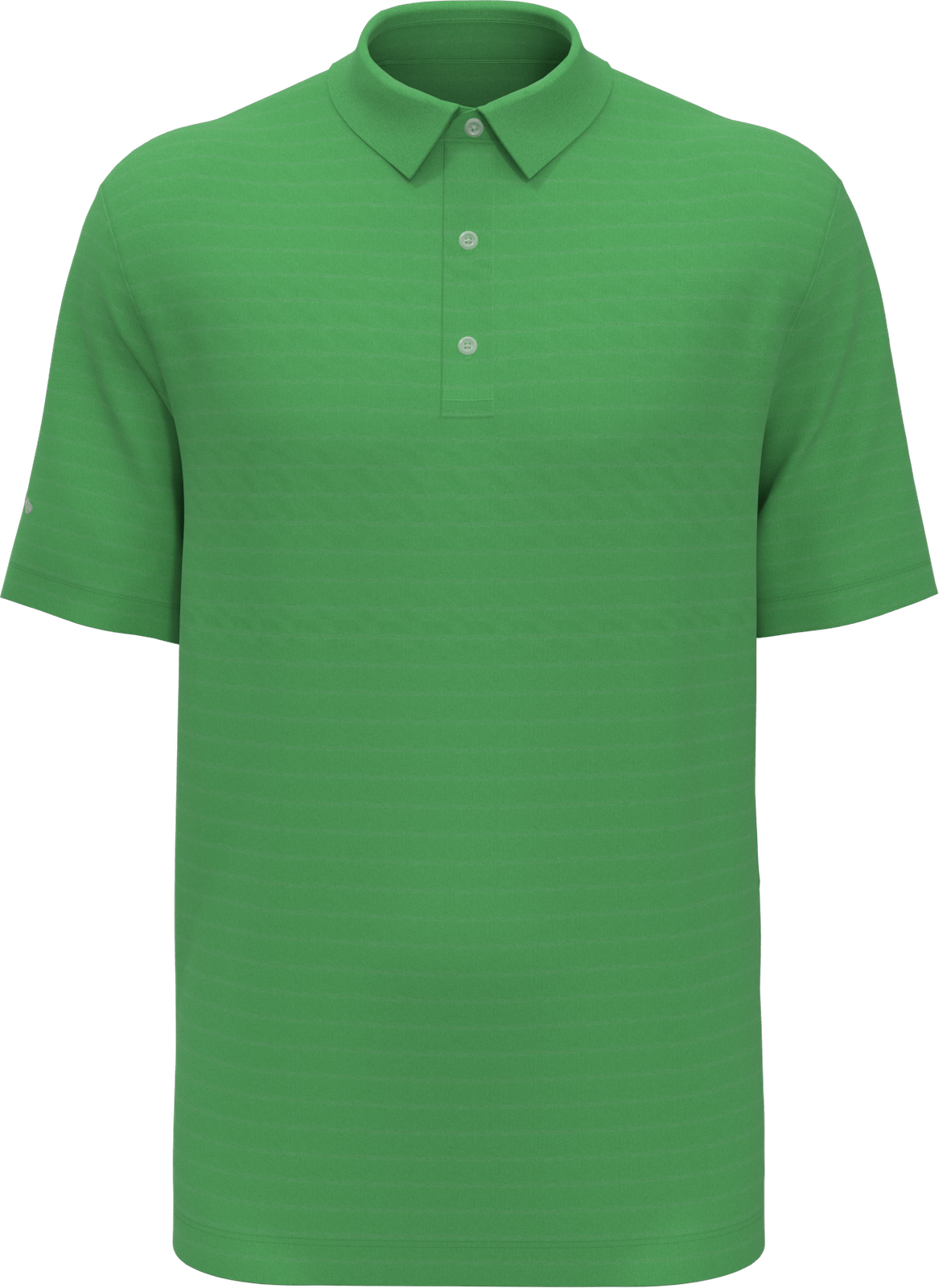 Callaway Golf Cgm451 Vent Short Sleeve Open Mesh Polo Shirt - Vibrant Green
