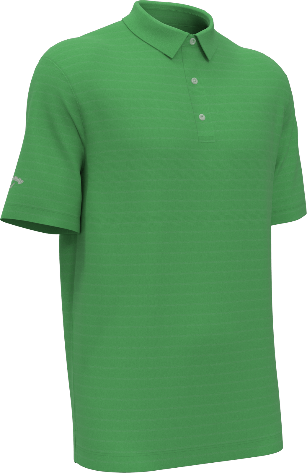 Callaway Golf Cgm451 Vent Short Sleeve Open Mesh Polo Shirt - Vibrant Green