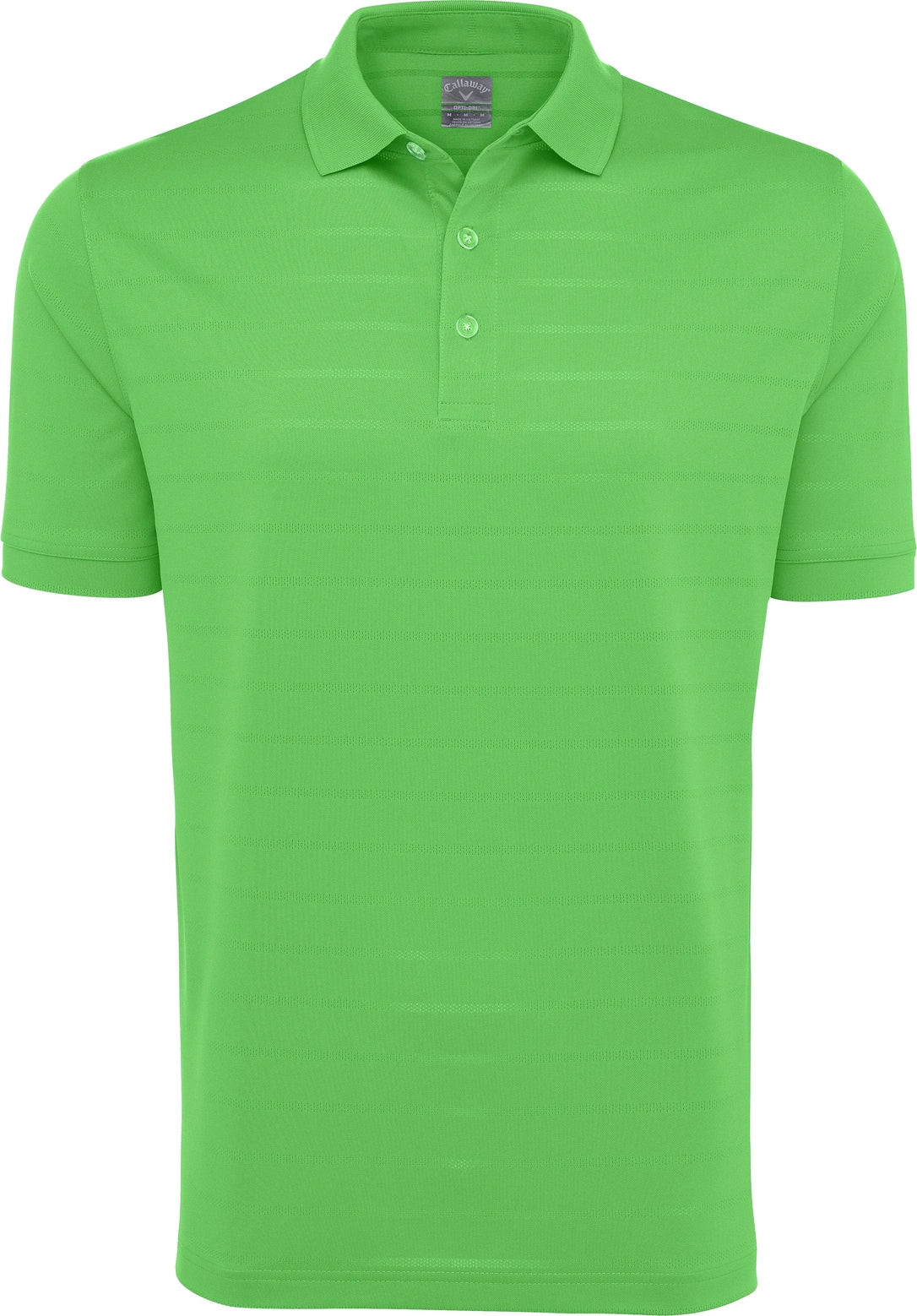 Callaway Golf Cgm451 Vent Short Sleeve Open Mesh Polo Shirt - Vibrant Green