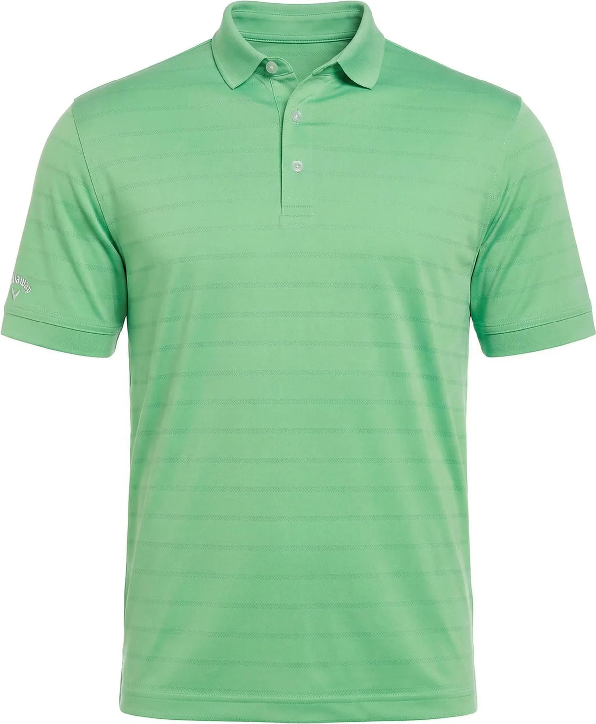 Callaway Golf Cgm451 Vent Short Sleeve Open Mesh Polo Shirt - Vibrant Green