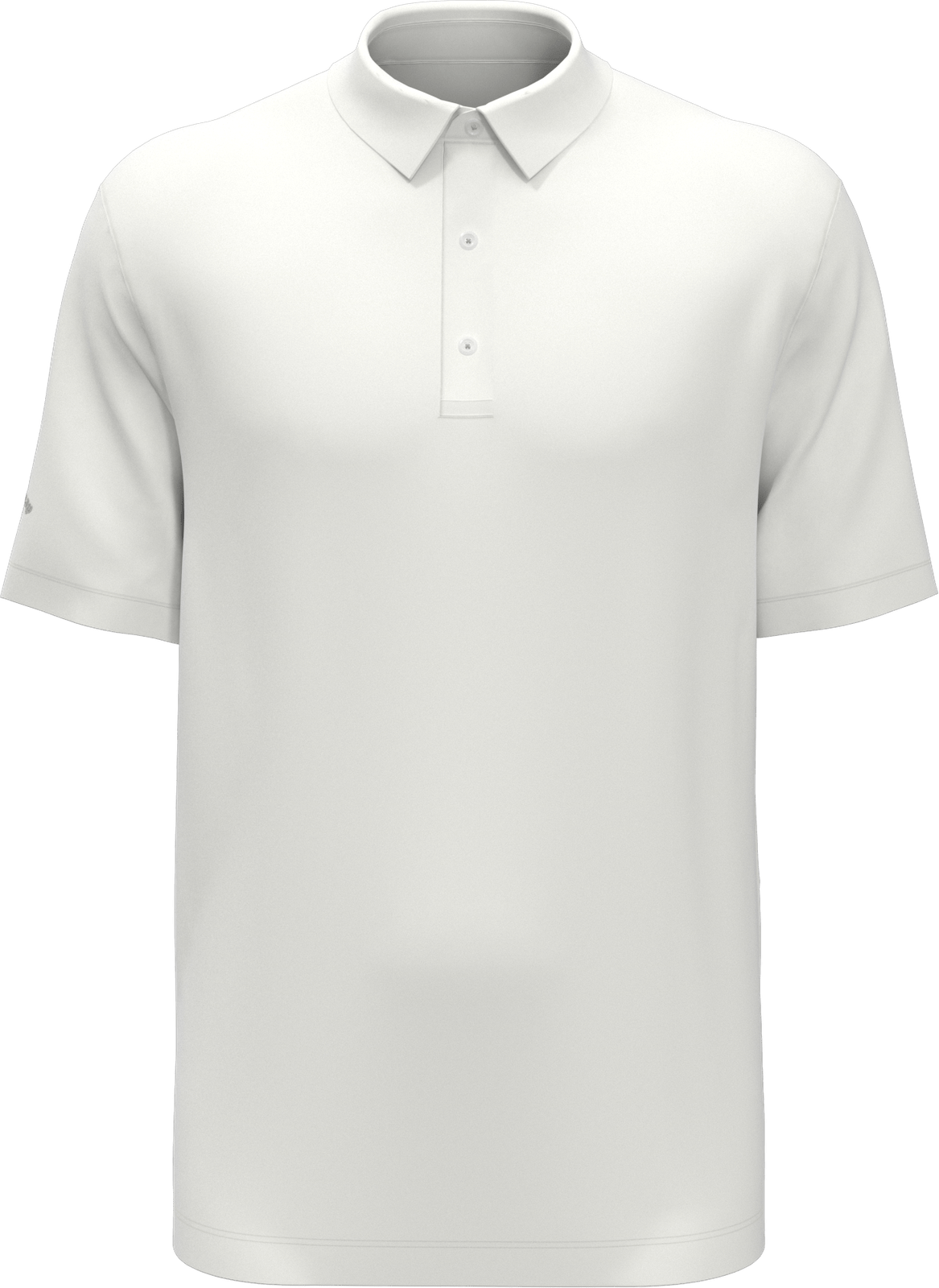 Callaway Golf Cgm451 Vent Short Sleeve Open Mesh Polo Shirt - White