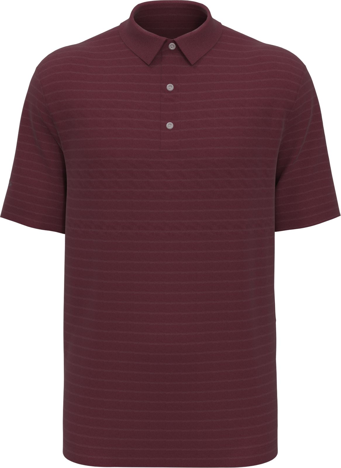 Callaway Golf Cgm451 Vent Short Sleeve Open Mesh Polo Shirt - Zinfandel