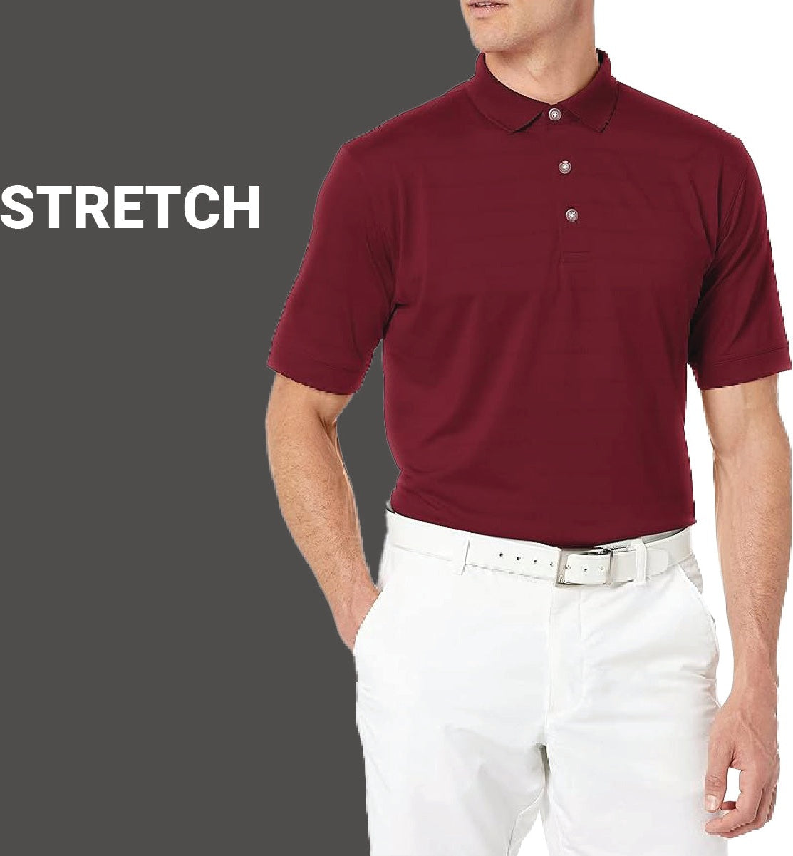 Callaway Golf Cgm451 Vent Short Sleeve Open Mesh Polo Shirt - Zinfandel