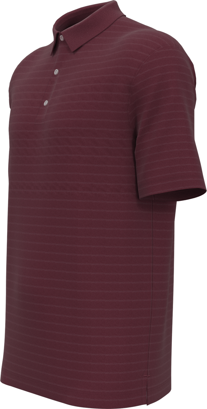 Callaway Golf Cgm451 Vent Short Sleeve Open Mesh Polo Shirt - Zinfandel