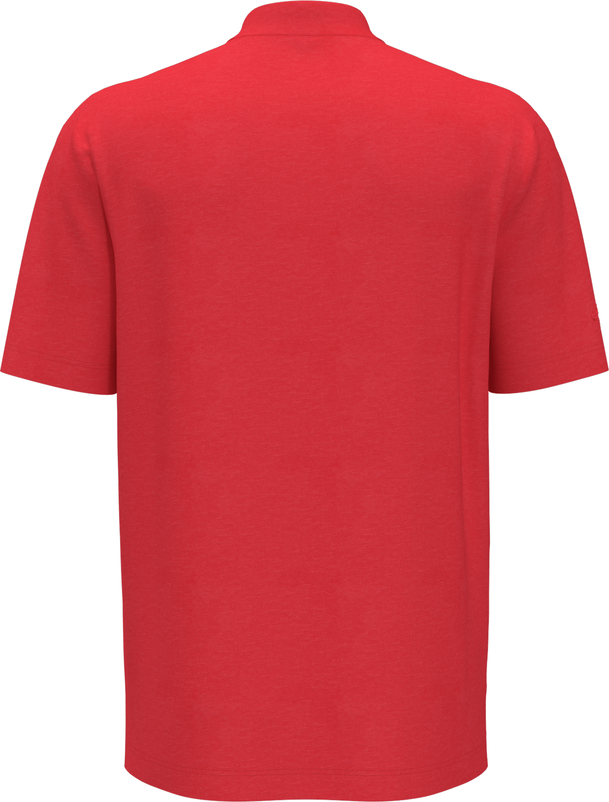 Callaway Golf Cgm452 Short Sleeve Opti-shield Tonal Performance Polo - Salsa