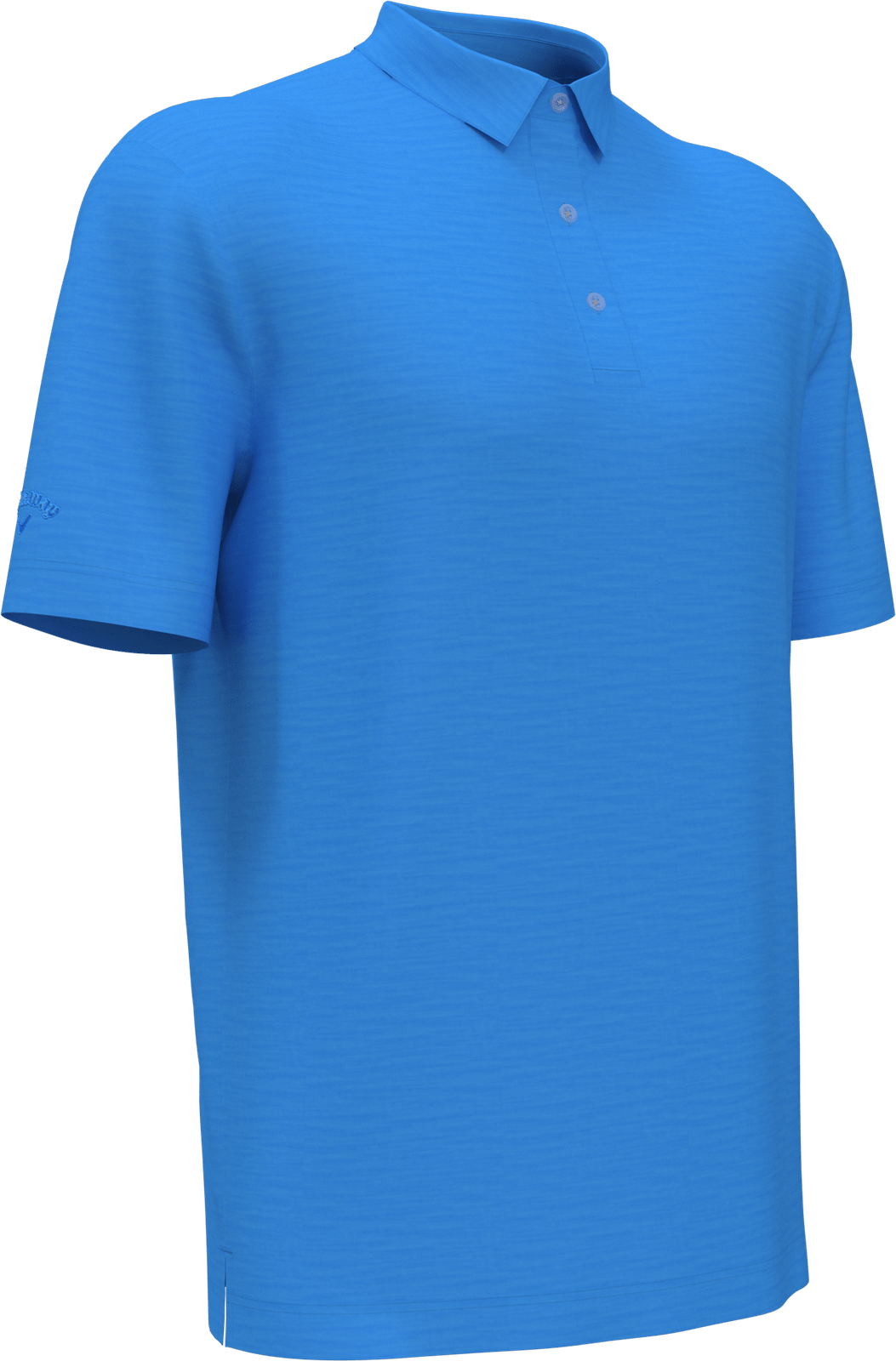 Callaway Golf Cgm452 Short Sleeve Opti-shield Tonal Performance Polo - Palace Blue