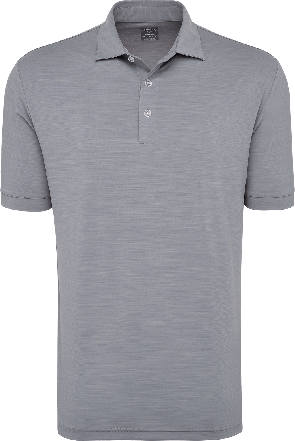 Callaway Golf Cgm452 Short Sleeve Opti-shield Tonal Performance Polo - Monument