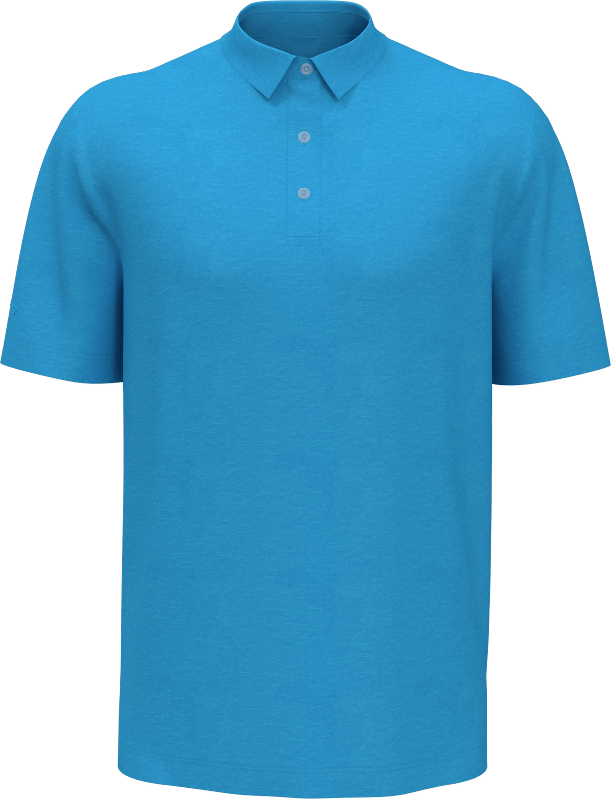 Callaway Golf Cgm452 Short Sleeve Opti-shield Tonal Performance Polo - Palace Blue