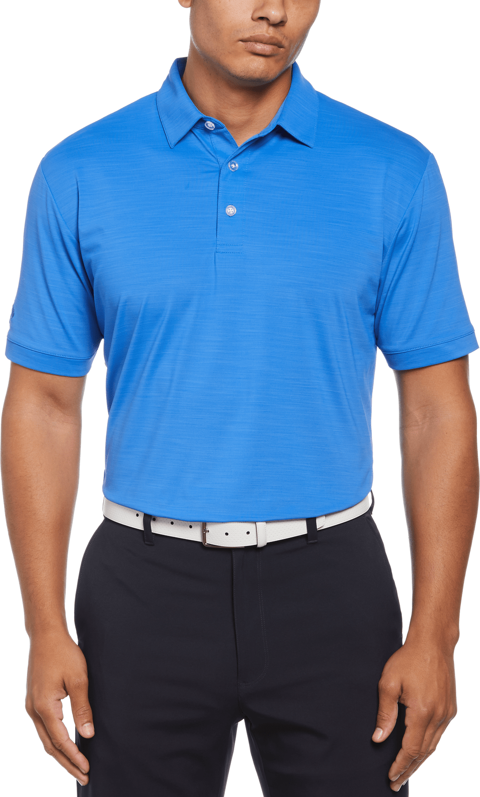 Callaway Golf Cgm452 Short Sleeve Opti-shield Tonal Performance Polo - Palace Blue