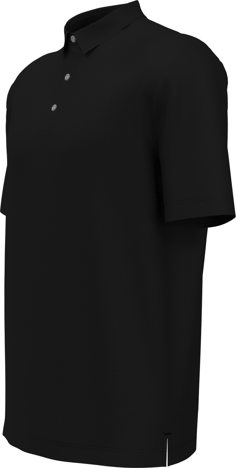 Callaway Golf Cgm452 Short Sleeve Opti-shield Tonal Performance Polo - Black
