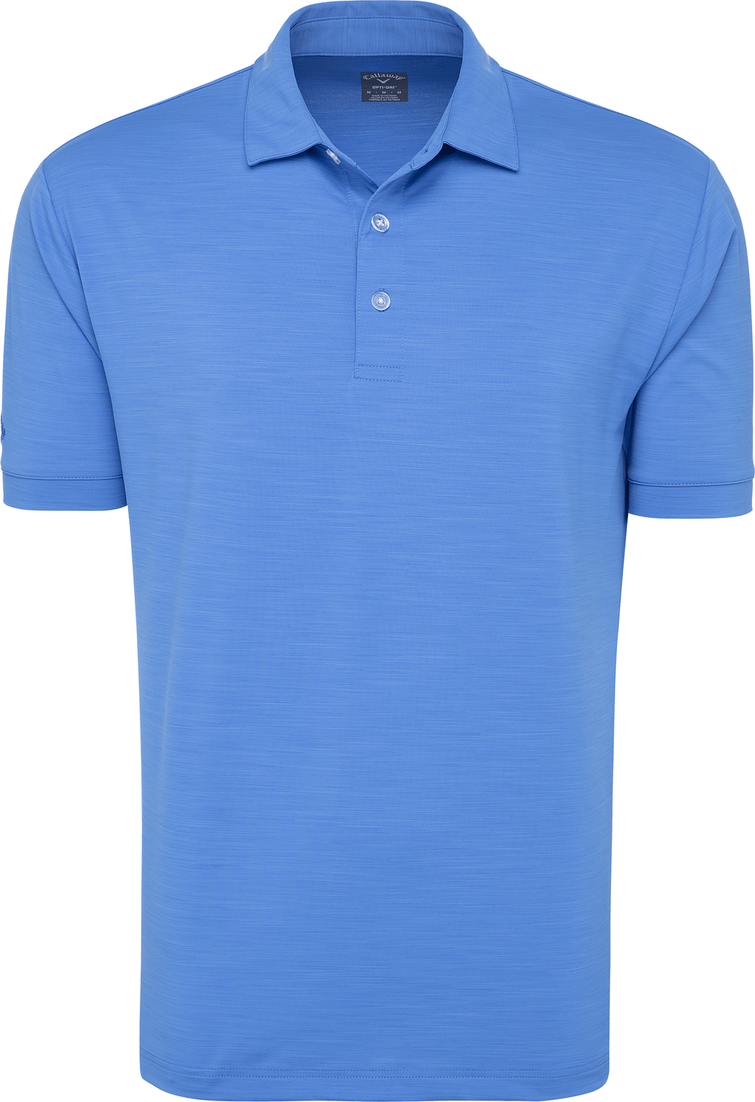 Callaway Golf Cgm452 Short Sleeve Opti-shield Tonal Performance Polo - Palace Blue
