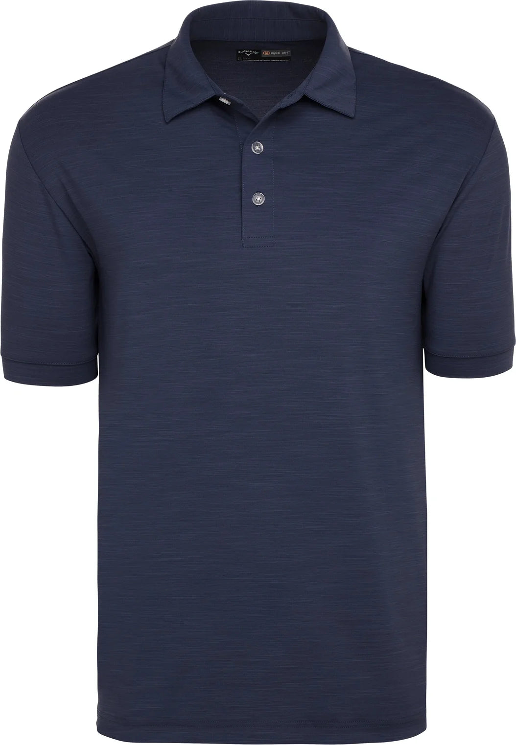 Callaway Golf Cgm452 Short Sleeve Opti-shield Tonal Performance Polo - Peacoat