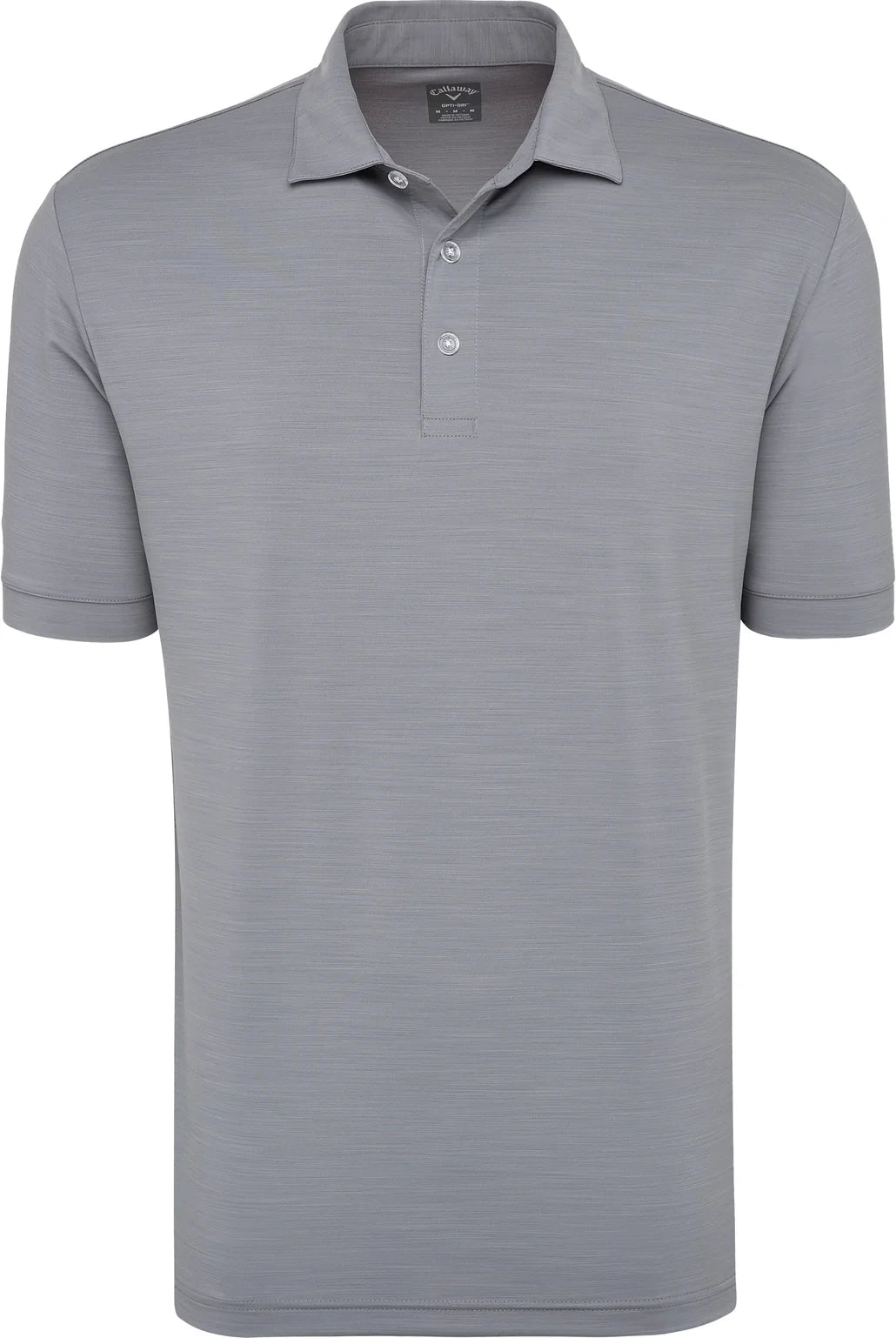 Callaway Golf Cgm452 Short Sleeve Opti-shield Tonal Performance Polo - Monument