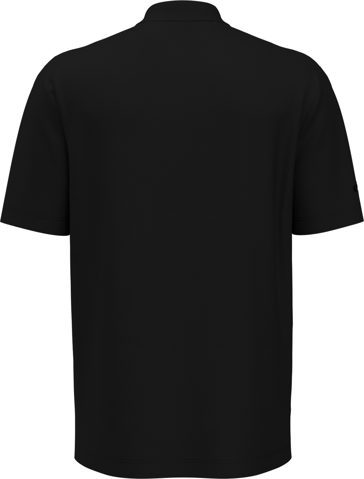 Callaway Golf Cgm452 Short Sleeve Opti-shield Tonal Performance Polo - Black