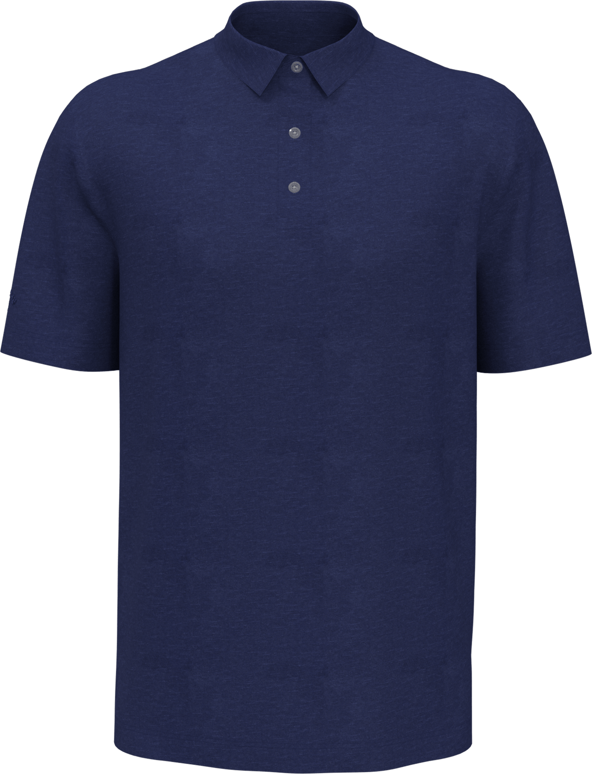 Callaway Golf Cgm452 Short Sleeve Opti-shield Tonal Performance Polo - Peacoat