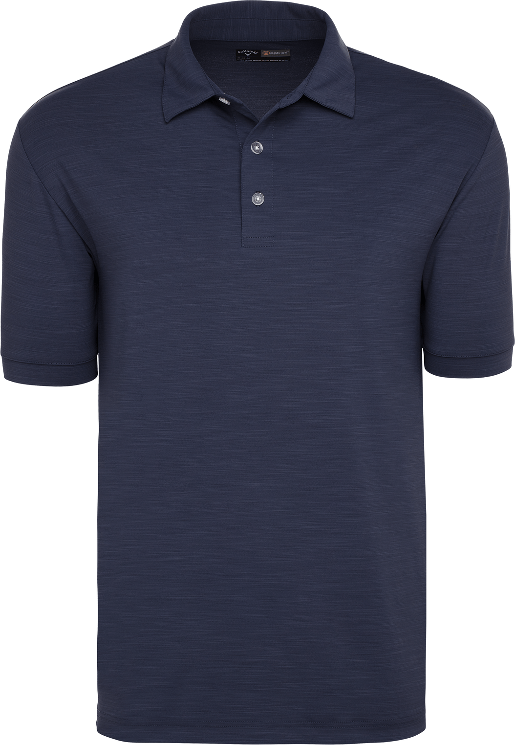 Callaway Golf Cgm452 Short Sleeve Opti-shield Tonal Performance Polo - Peacoat